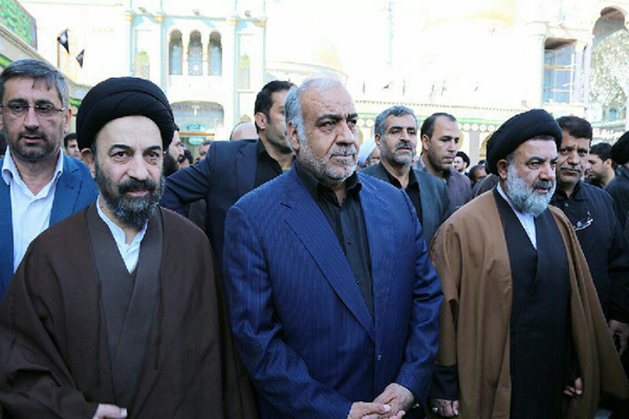 تشییع پیکر آیت‌الله شاهرخی در قم + عکس