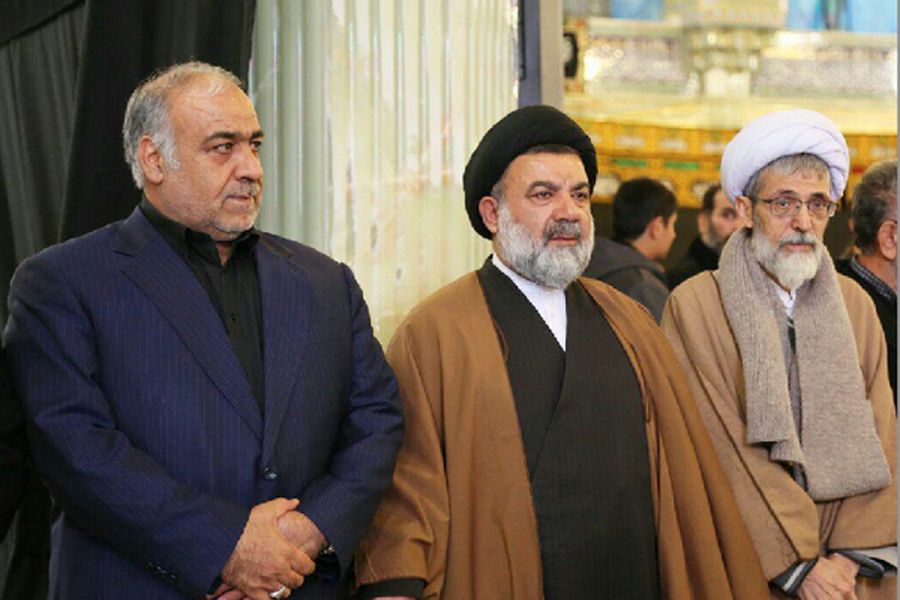تشییع پیکر آیت‌الله شاهرخی در قم + عکس