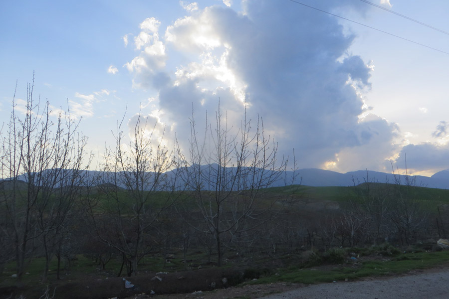 نگاهی به طبیعت بهاری روستای سرآستان خرم‌آباد