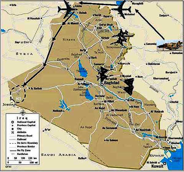 حمله به اچ3؛ جهنمی که الولید را خاکستر کرد