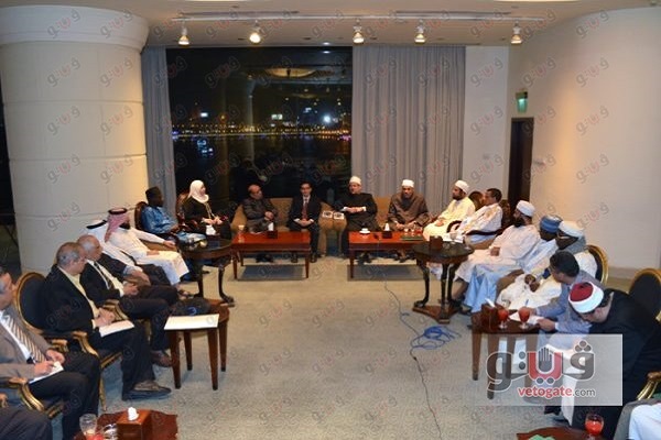 استقبال وزیر اوقاف مصر از  اعضای کمیته داوری مسابقات جهانی قرآن+عکس