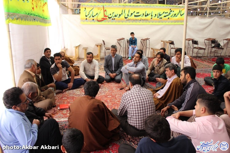 مراسم اعتکاف در چهارمحال و بختیاری