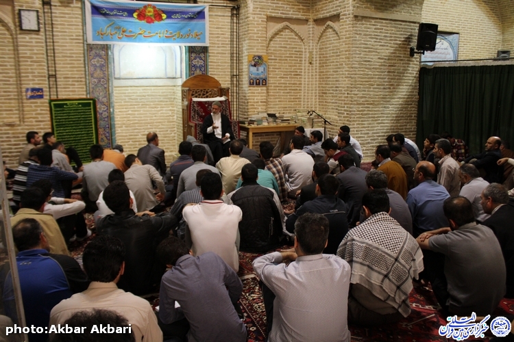 مراسم اعتکاف در چهارمحال و بختیاری