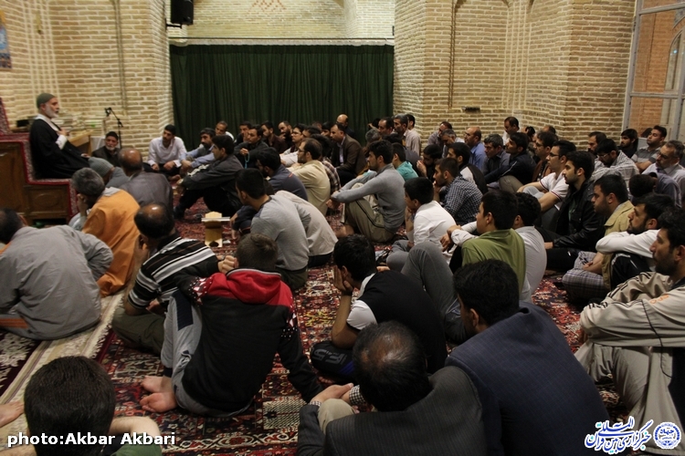 مراسم اعتکاف در چهارمحال و بختیاری