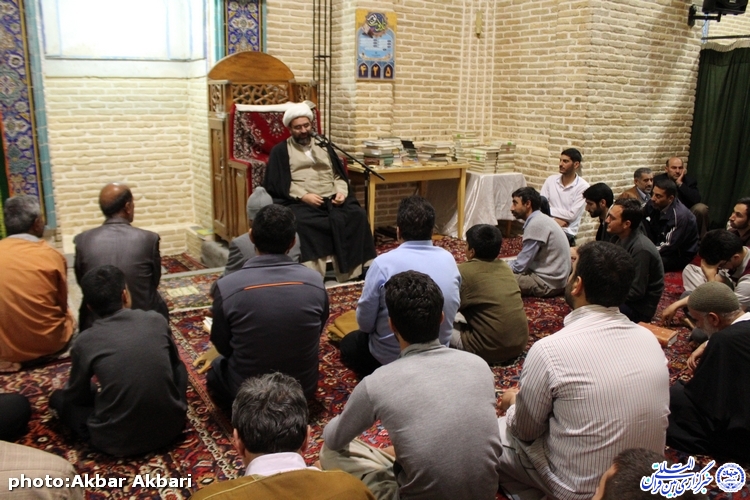 مراسم اعتکاف در چهارمحال و بختیاری