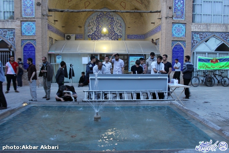 مراسم اعتکاف در چهارمحال و بختیاری