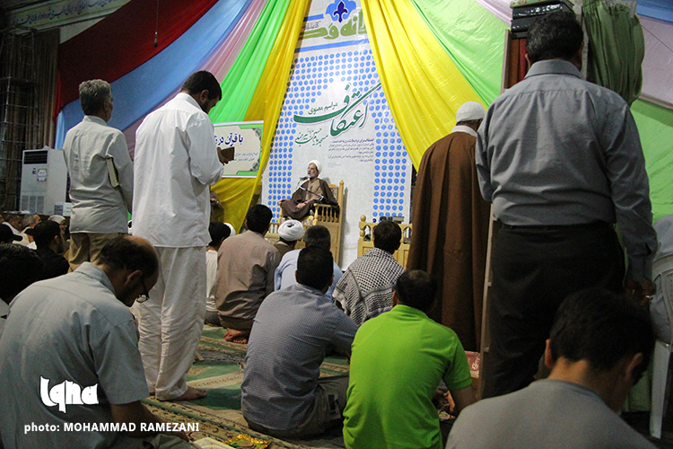 در زلال اعتکاف
