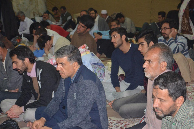 برگزاری مراسم معنوی اعتکاف در حرم زینبیه اصفهان