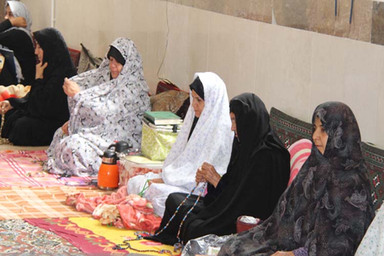 مراسم اعتکاف در مسجد نبی اکرم(ص) کوهدشت