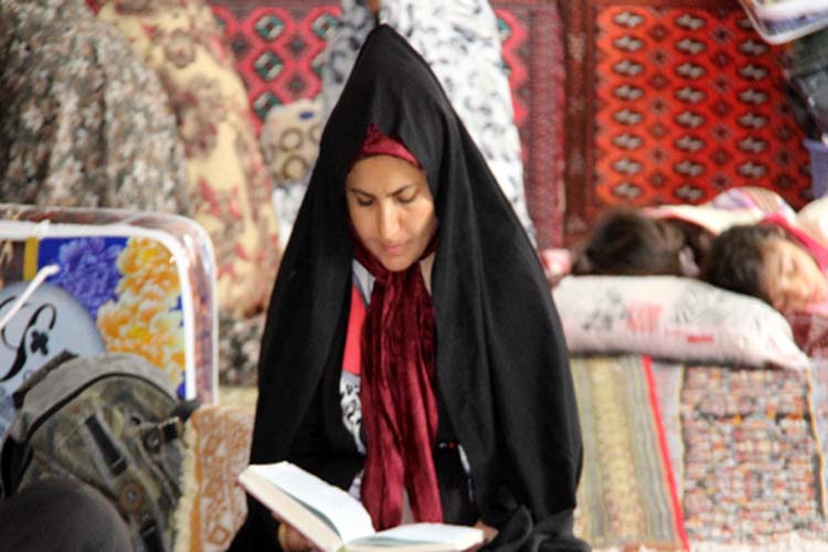 مراسم اعتکاف در مسجد نبی اکرم(ص) کوهدشت