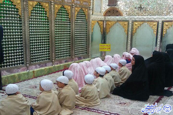 جشن نماز قرآن آموزان «مهد گلشن هدایت» یزد