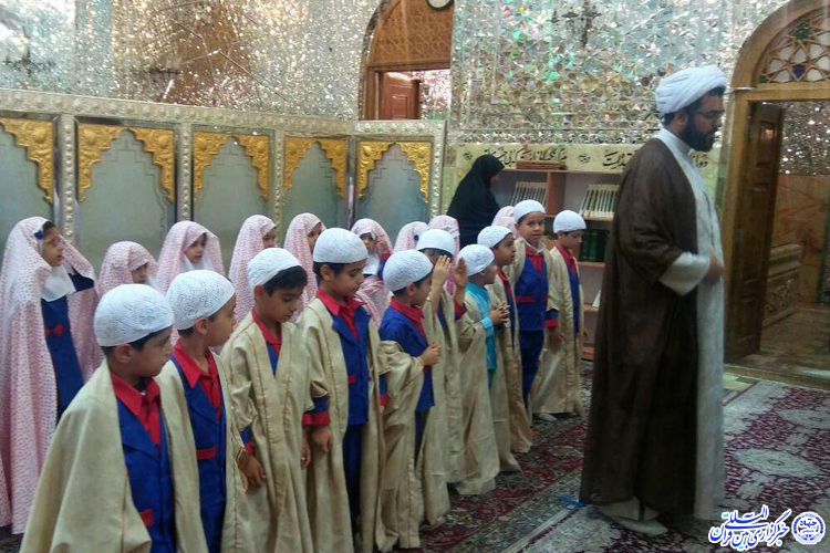 جشن نماز قرآن آموزان «مهد گلشن هدایت» یزد