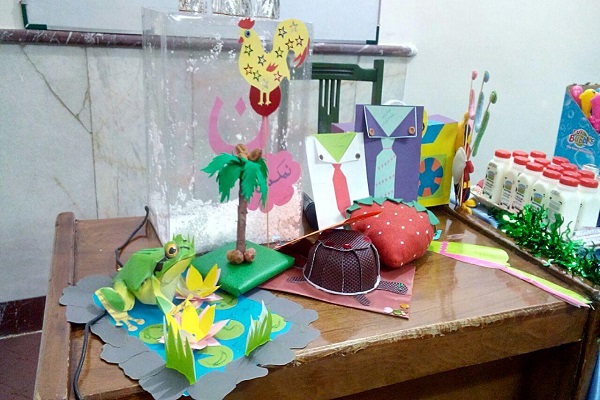 برپایی نمایشگاهی از آثار هنری قرآن‌آموزان شعبه شهرری جامعةالقرآن