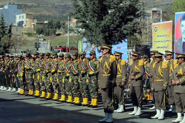 برگزاری مراسم رژه نیروهای مسلح در کردستان برگزاری مراسم رژه نیروهای مسلح در کردستان