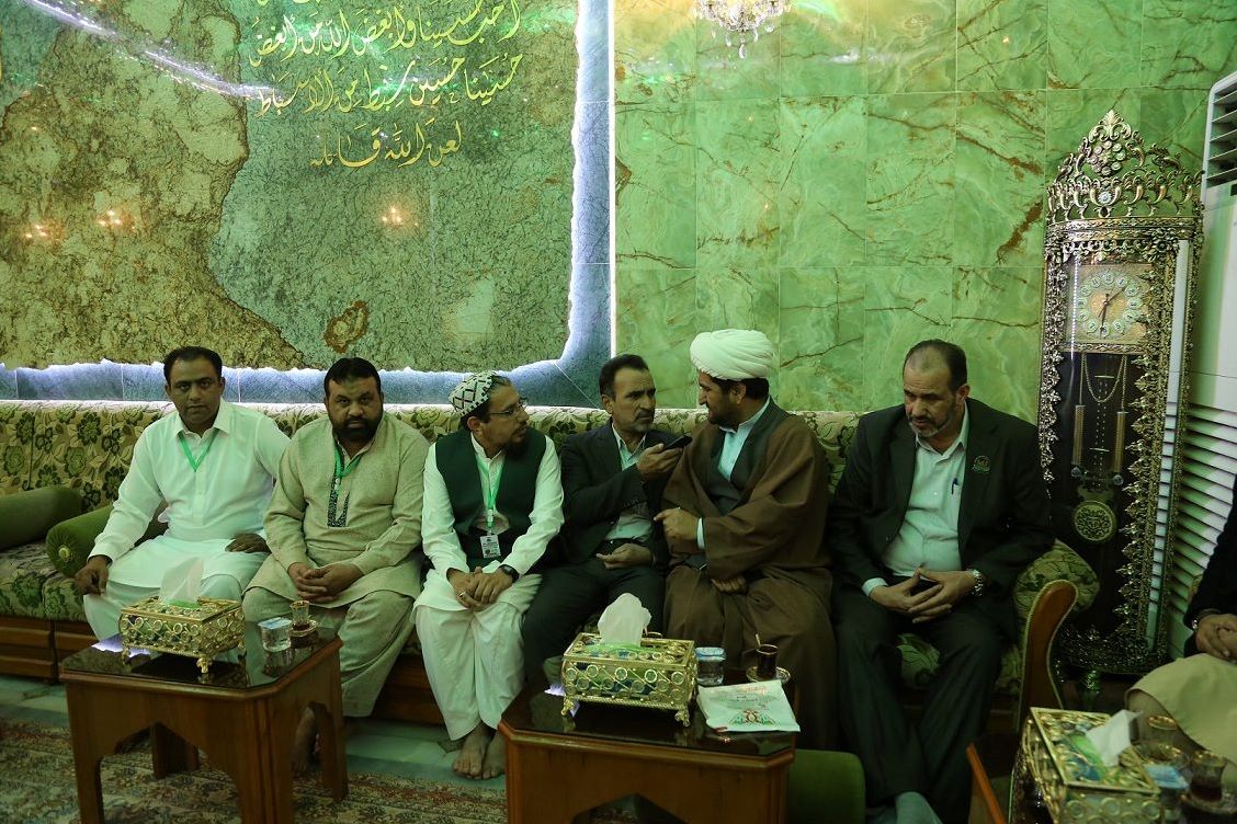 تشرف هیأت اهل سنت پاکستان به عتبات مقدس در عراق
