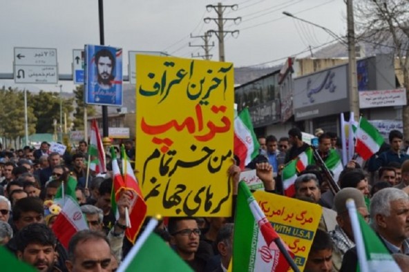 راهپیمایی مردم کهگیلویه و بویراحمد نسبت به اقدام آشوبگران