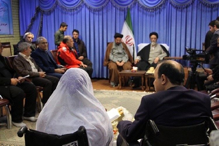 جاری شدن خطبه عقد دو معلول ضایعه نخاعی توسط نماینده ولی&zwnj;فقیه در آذربایجان&zwnj;شرقی