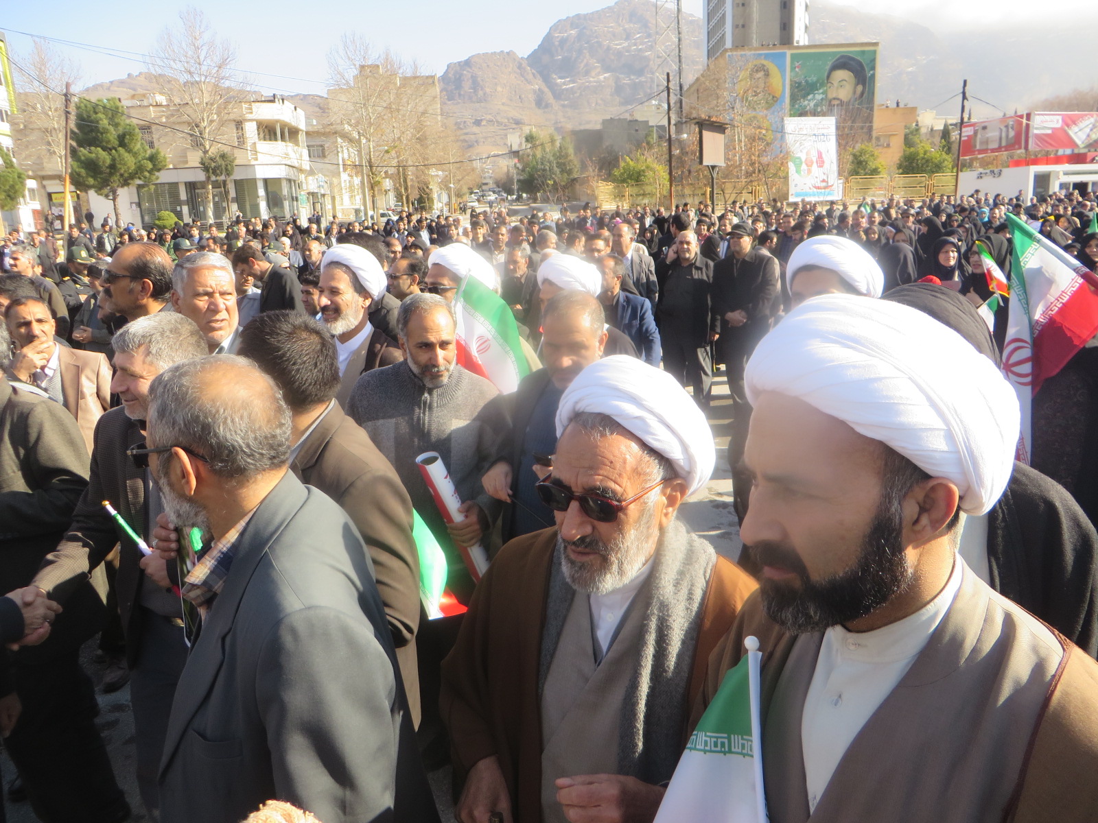 گزارش تصویری راهپیمایی محکومیت اغتشاش&zwnj;گران در خرم&zwnj;آباد