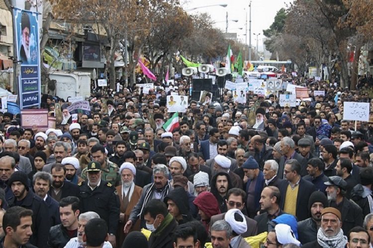 گزارش تصویری راهپیمایی مردم بجنورد در محکومیت اغتشاشات اخیر