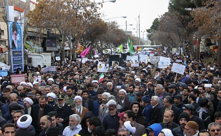 گزارش تصویری راهپیمایی مردم بجنورد در محکومیت اغتشاشات اخیر