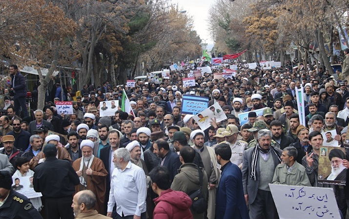 گزارش تصویری راهپیمایی مردم بجنورد در محکومیت اغتشاشات اخیر