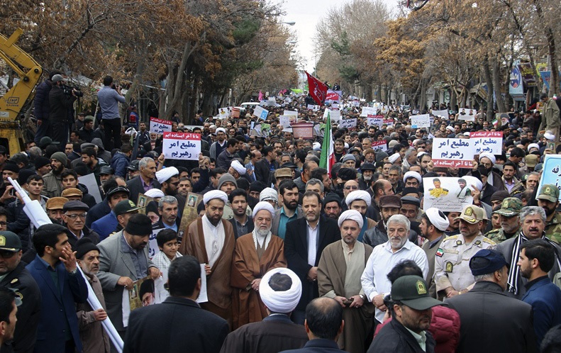 گزارش تصویری راهپیمایی مردم بجنورد در محکومیت اغتشاشات اخیر