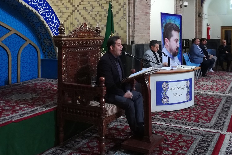دومین سالگرد حمیدرضا عباسی در حرم رضوی