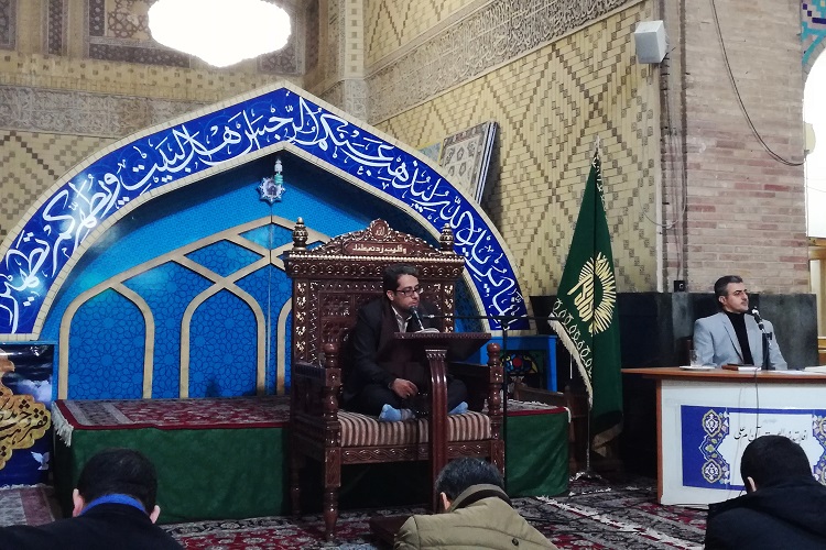 دومین سالگرد حمیدرضا عباسی در حرم رضوی