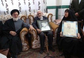 دیدار حجت&zwnj;الاسلام شهیدی با ایثارگران در جیرفت