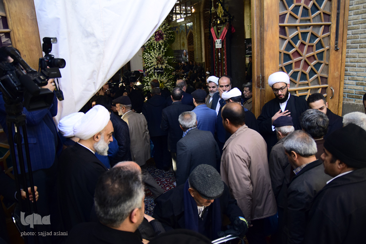 مجلس ترحیم حجت السلام مظاهری