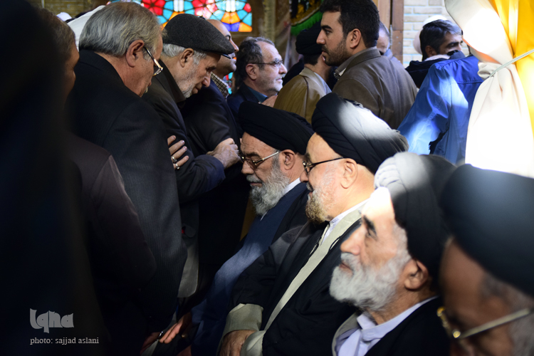 مجلس ترحیم حجت السلام مظاهری