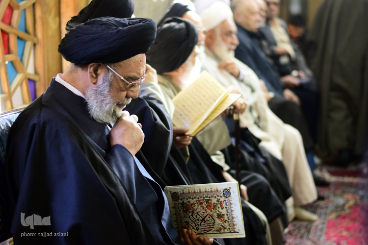 مجلس ترحیم حجت السلام مظاهری
