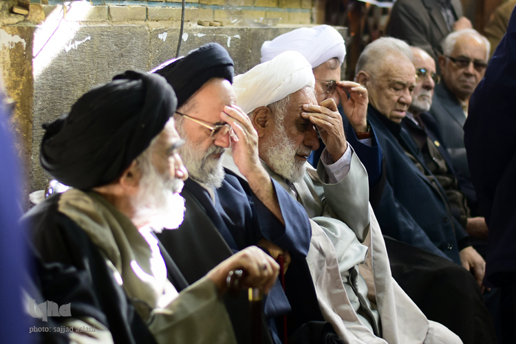 مجلس ترحیم حجت السلام مظاهری