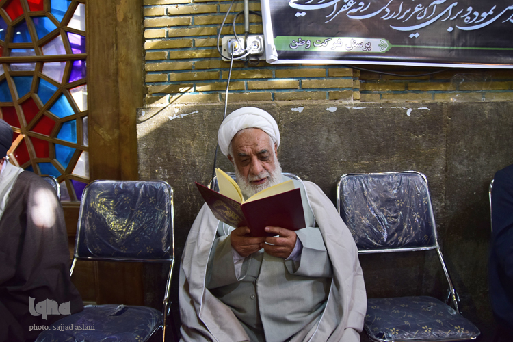 مجلس ترحیم حجت السلام مظاهری