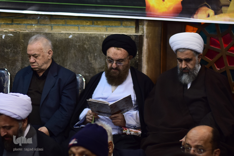 مجلس ترحیم حجت السلام مظاهری