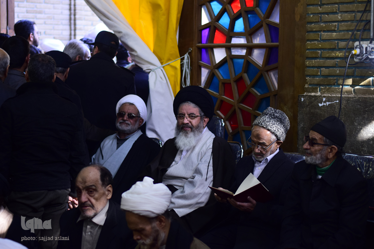 مجلس ترحیم حجت السلام مظاهری