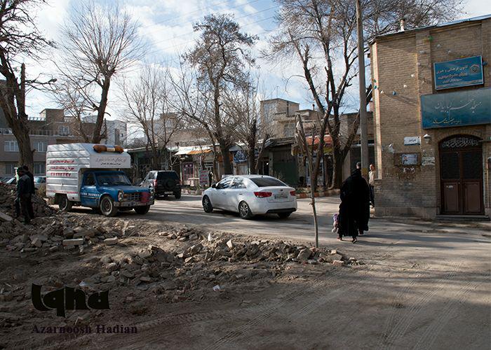 تخریب بناهای تاریخی محله کبابیان همدان توسط شهرداری