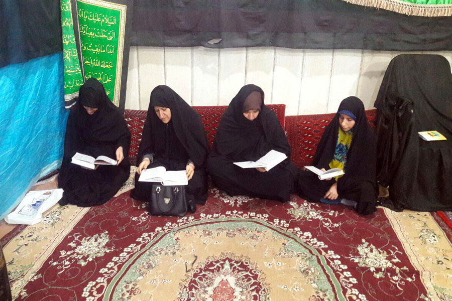 گزارش تصویری جلسات قرآن خانگی خرم&zwnj;آباد/دی ماه 96