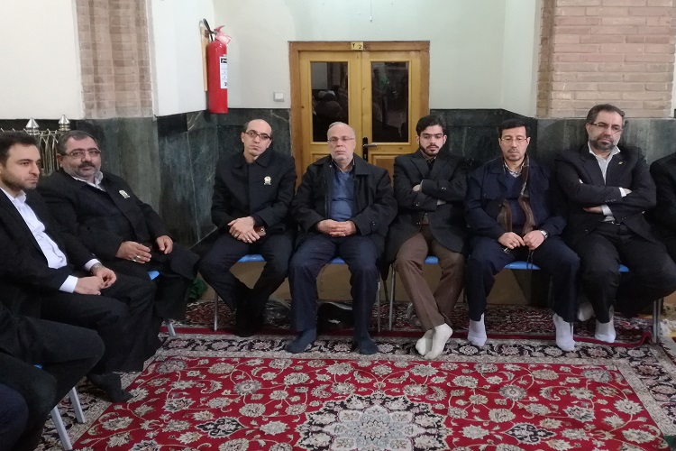 محفل یادبود مرحوم محمدکاظم حسن&zwnj;زاده در حرم رضوی