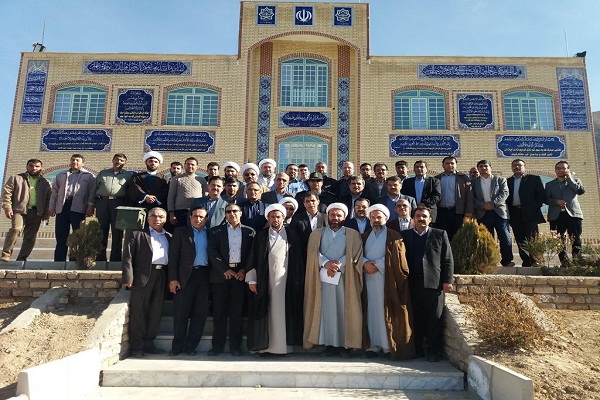 بازدید مسئولان قرآنی استهبان از شعب بیت‌الاحزان در دهستان قرآنی خیر