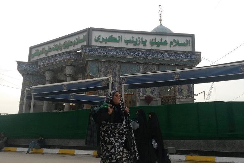 آغاز بازسازی تل زینبیه در کربلا