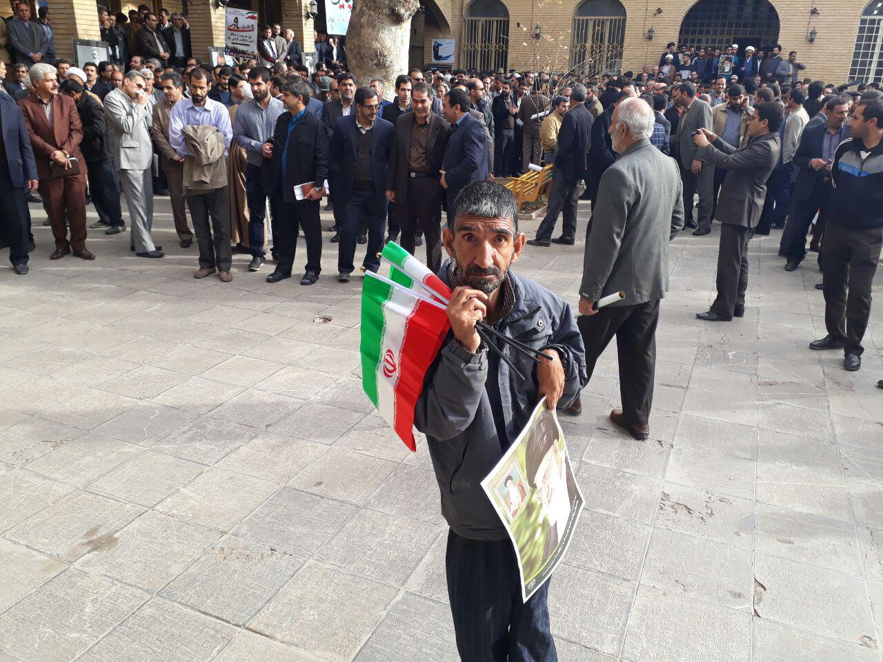 گزارش تصویری مراسم بزرگداشت حماسه ۹ دی در خرم&zwnj;آباد