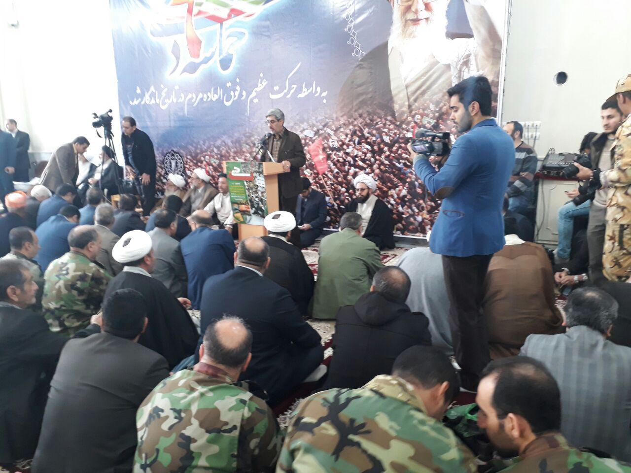 گزارش تصویری مراسم بزرگداشت حماسه ۹ دی در خرم&zwnj;آباد