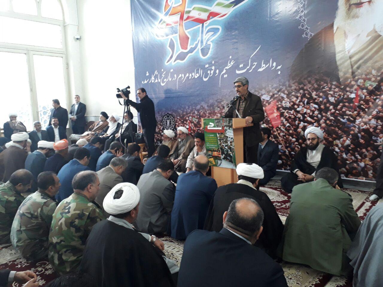 گزارش تصویری مراسم بزرگداشت حماسه ۹ دی در خرم&zwnj;آباد