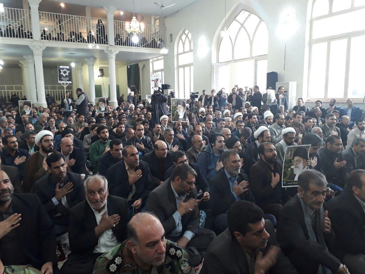 گزارش تصویری مراسم بزرگداشت حماسه ۹ دی در خرم&zwnj;آباد