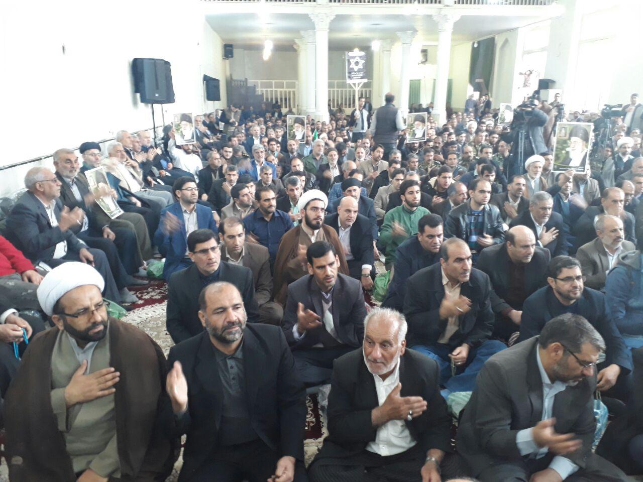 گزارش تصویری مراسم بزرگداشت حماسه ۹ دی در خرم&zwnj;آباد