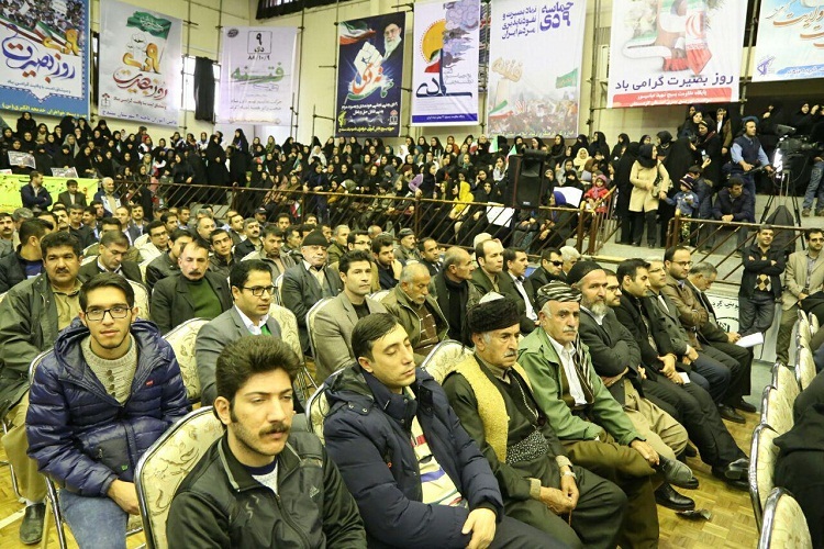 مراسم گرامیداشت حماسه 9 دی در سنندج