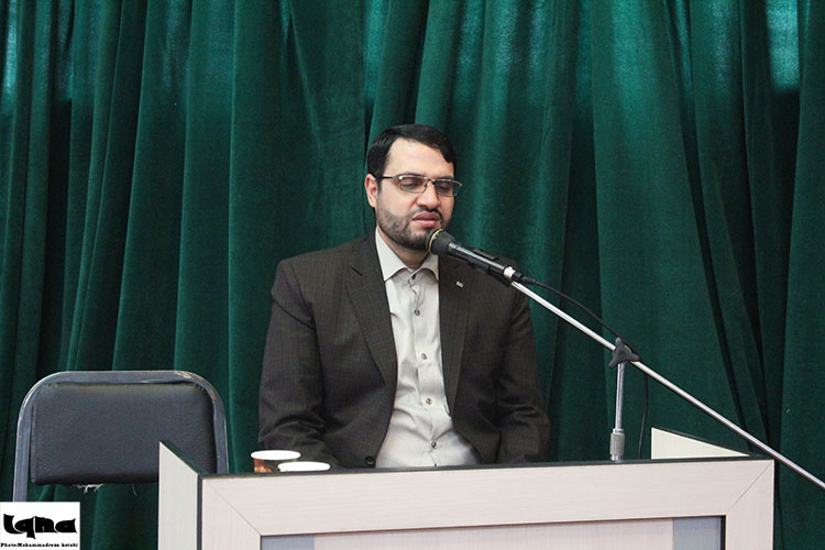 مراسم چهلم شهید خوش لفظ در مهدیه همدان برگزار شد