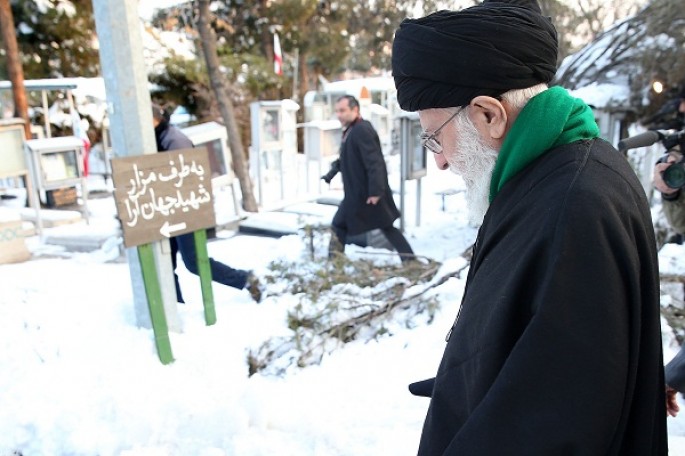 حضور رهبر معظم انقلاب اسلامی در مرقد مطهر امام خمینی(ره) و گلزار شهدا