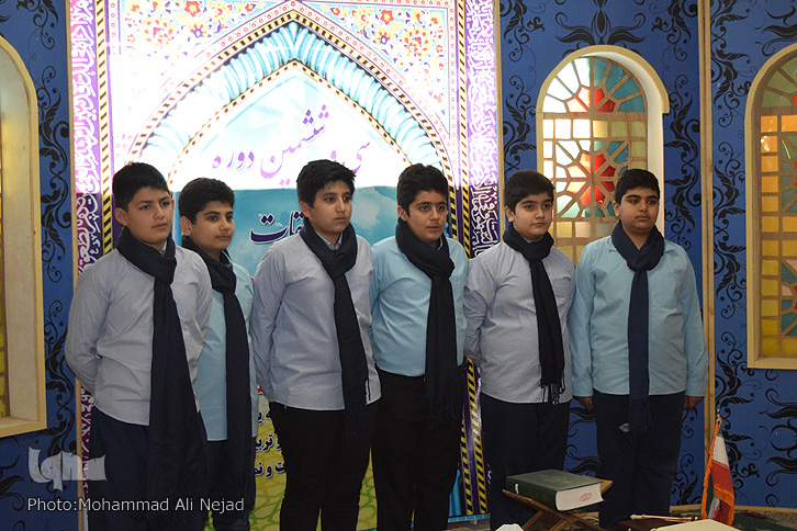 گزارش تصویری مسابقات قرآن دانش&zwnj;آموزی در خرم&zwnj;آباد
